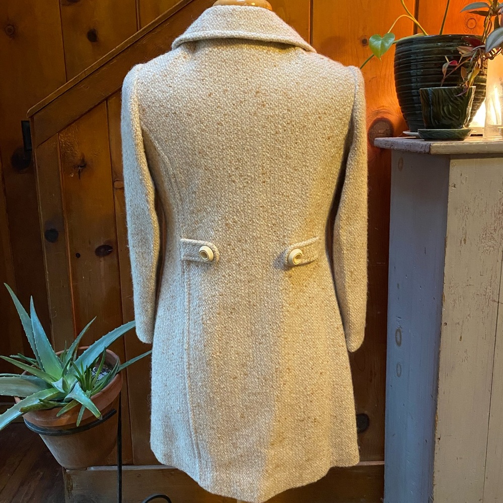 Vintage Boucle Mid Length Coat - Picture 4 of 5